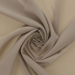 Tissu Claudine Uni Taupe