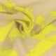 Tissu Viscose Imprimée Jaune