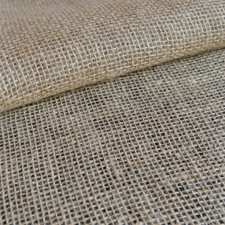 Tissu Juta Jute Ouverte Naturel