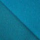Tissu Laine Bouillie Bleu Petrole 