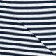 Tissu Viscose Elasthanne Rayure Marine 10mm 