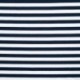 Tissu Viscose Elasthanne Rayure Marine 10mm 