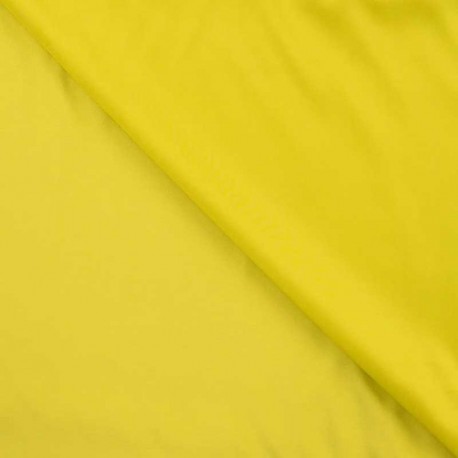 Tissu Viscose Satin Citron