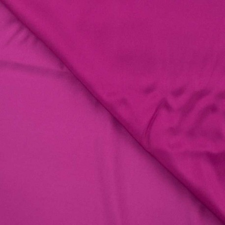 Tissu Viscose Satin Fuchsia Violet 