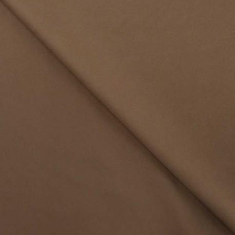 Tissu Gabardine Coton Ricardo Cognac