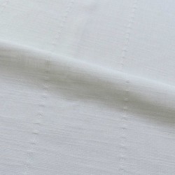 Tissu Emmy Etamine Lourde Blanc