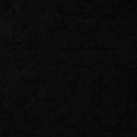 Tissu Velours Matelassé Noir 
