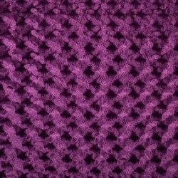 Tissu Velours Relief Violet 