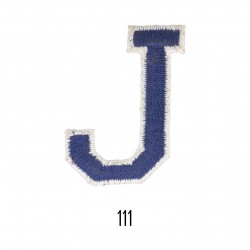 Lettres baton - Marine j