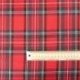 Tissu Tartan Ecossais Rouge 