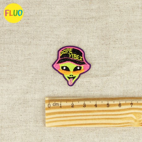 Ecusson alien - Alien jaune
