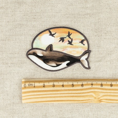 Ecusson baleine - Oiseaux