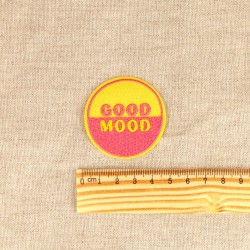 Ecusson no bad vibes/good mood - Good mood