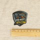 Ecusson facon denim - Racing