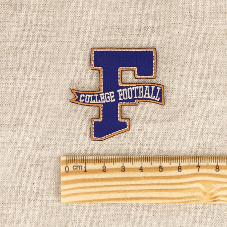 Ecusson initiale - F college football