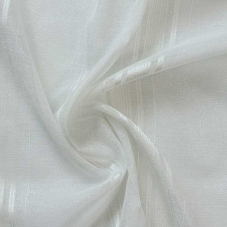Tissu Paradise Paillette Ecru 