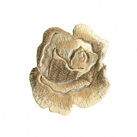 Ecusson rose - Beige