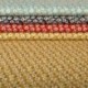 Tissu Coton Imprimé Ditsy Jaune