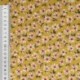 Tissu Coton Imprimé Ditsy Jaune