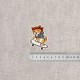 Ecusson chat ado - Skateur