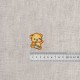Ecusson petit ours - Tambour bleu