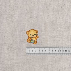 Ecusson petit ours - Tambour bleu
