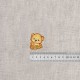 Ecusson petit ours - Cube