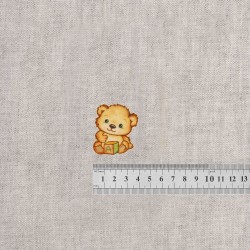 Ecusson petit ours - Cube