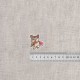 Ecusson animaux super heros - Bulledog fille