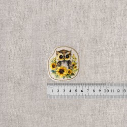 Ecusson badge oiseaux - Hibou