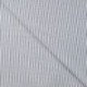 Tissu Poly Coton Seersucker Rayure Bleu Marine