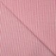Tissu Poly Coton Seersucker Rayure Rouge