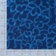 Tissu Viscose Nylon Imprimé Fleurs Bleues