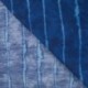 Tissu Viscose Nylon Imprimé Lignes Bleu