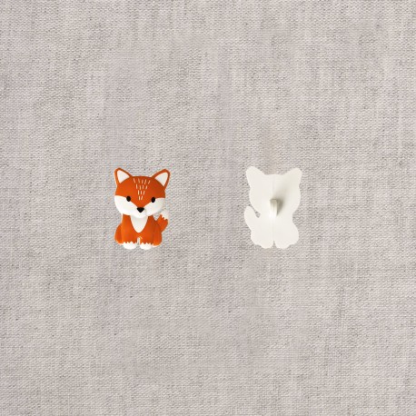 Boutons animaux - Renard