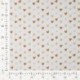 Tissu Jersey de Coton Glitter Imprimé Coeur Blanc