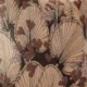 Tissu Jacquard Libellule Brique 