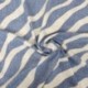 Tissu Viscose Imprimée Zebre Denim 