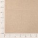 Tissu Double Gaze Lin Foil Sable