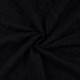 Tissu Coton Cloqué Uni Noir 