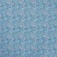 Tissu Popeline Sarah Shelby Bleu