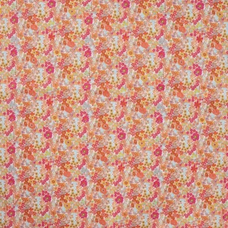 Tissu Popeline Sarah Shelby Jaune 