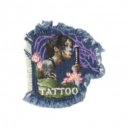 Motifs tribaux jeans