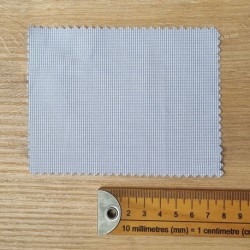 Tissu Polycoton Pied de Poule Fin Bleu