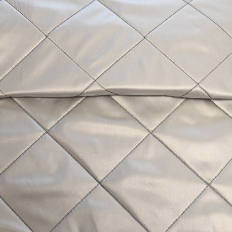 Tissu Yso Matelassé Thermique Argent