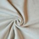 Tissu Sweet Aspect Eponge Double Face Ecru Marron