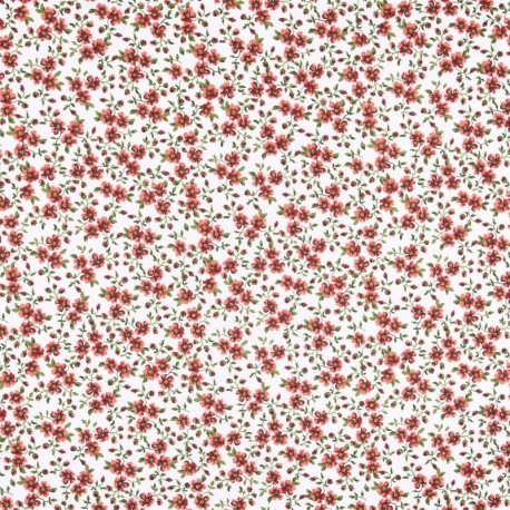 Tissu Enduit Jenna Rouge