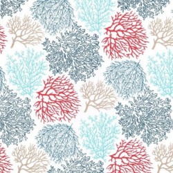 Tissu Enduit Cousteau Marine