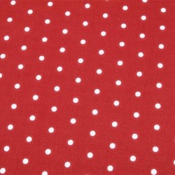 Tissu Enduit Tipois Rouge