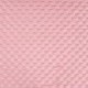 Tissu Minky Coeur Vieux Rose 